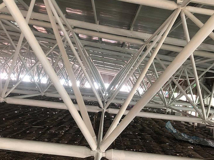 日喀则大型螺栓球网架施工厂家