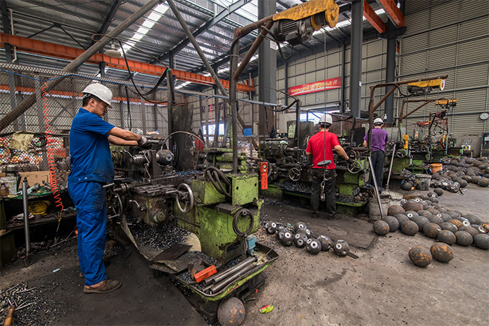 日喀则网架配件车间